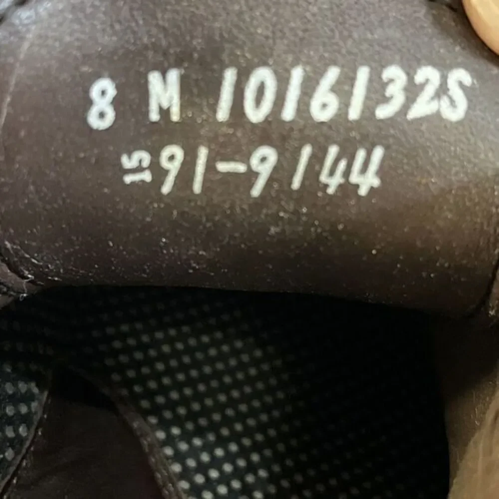 Sebago Mens Size 9M Brown Black‎ Leather Wingtip Oxford Dress Shoes 1016548S